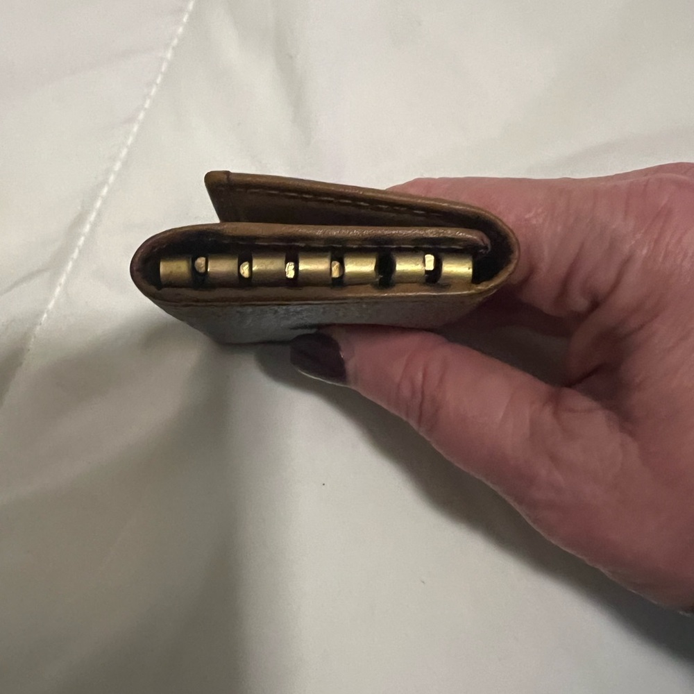 Celine Brown Leather Key Holder - Picture 8 of 10